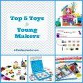 Top Five Toys For Young Makers